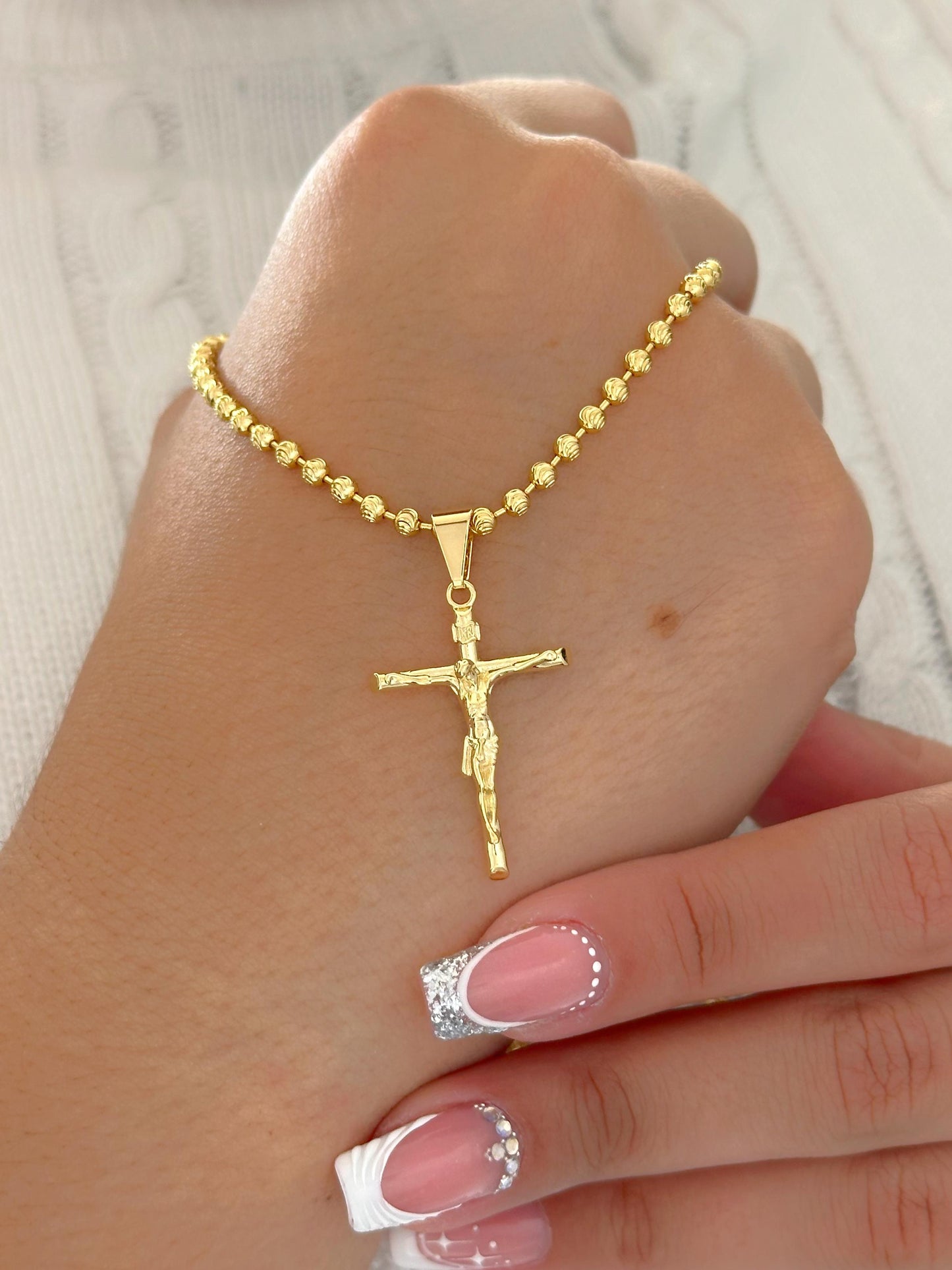 Dije Cristo Inri Mediano
