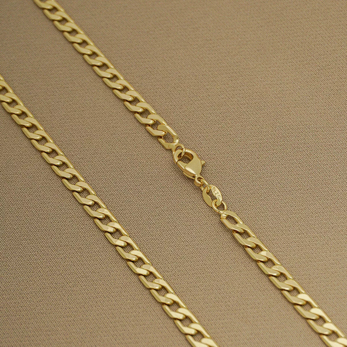 Cadena Cubana Semigruesa 5 Mm 65 Cms