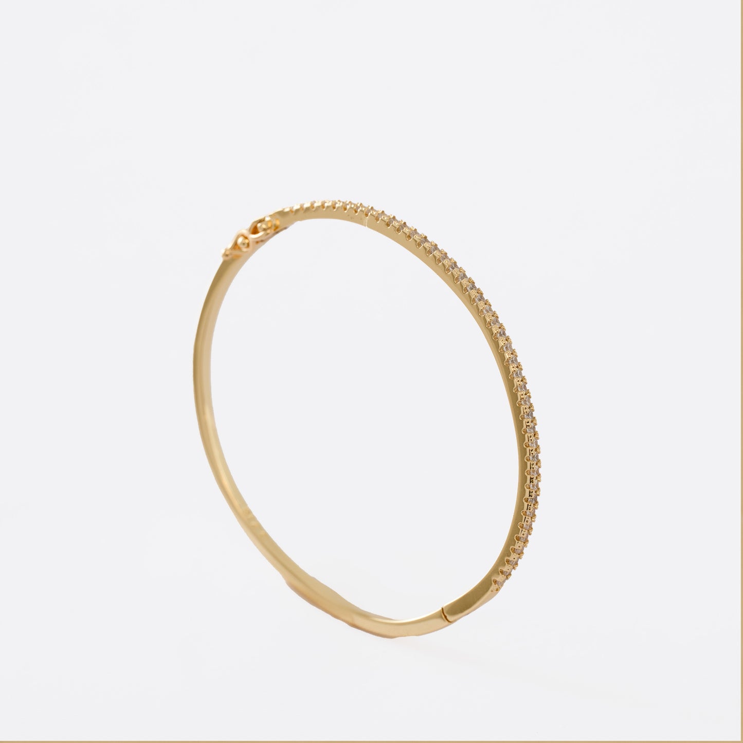Pulsera Brazalete Slim Cristal