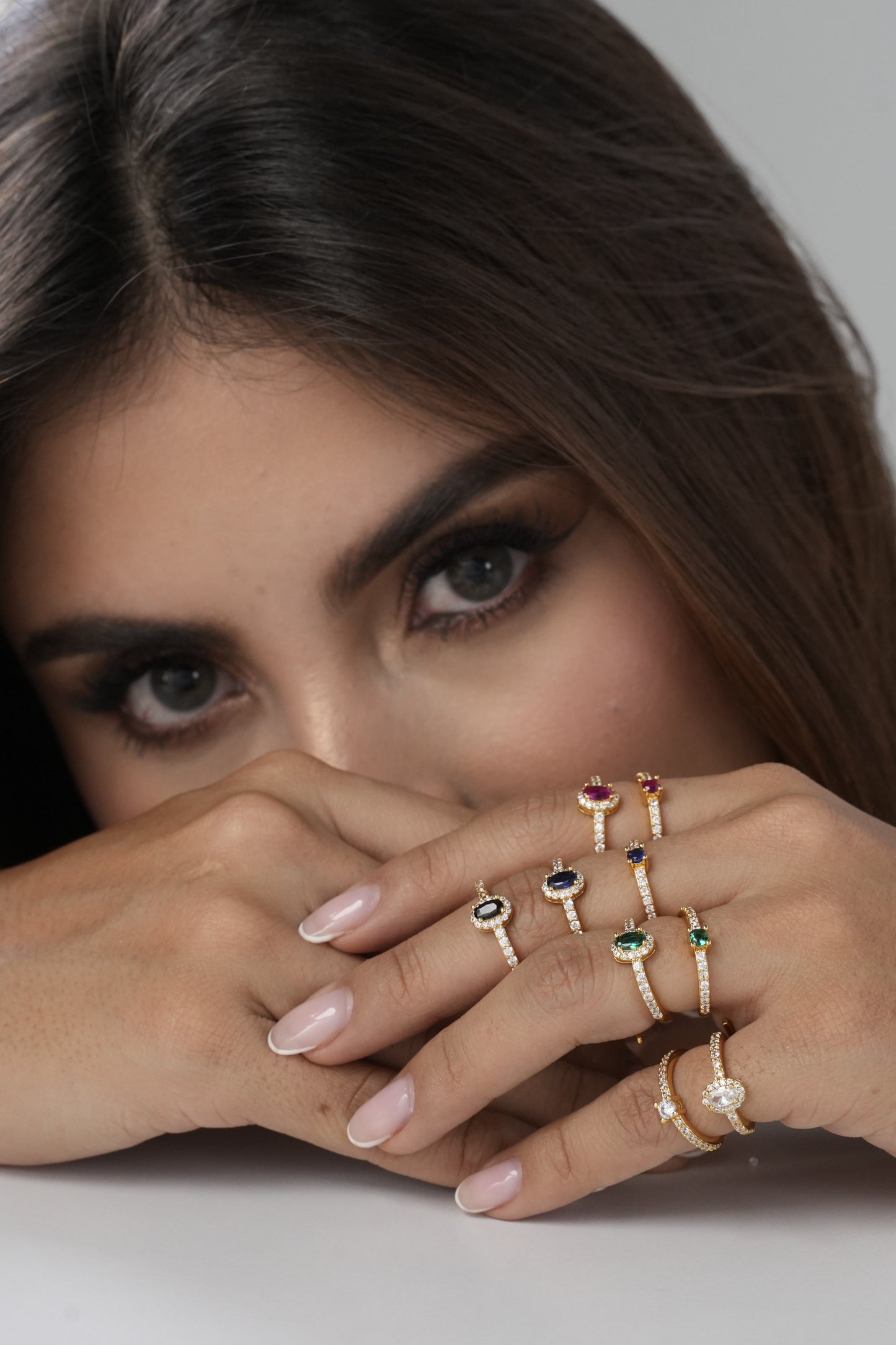 Anillo Dynasty Azul Ajustable