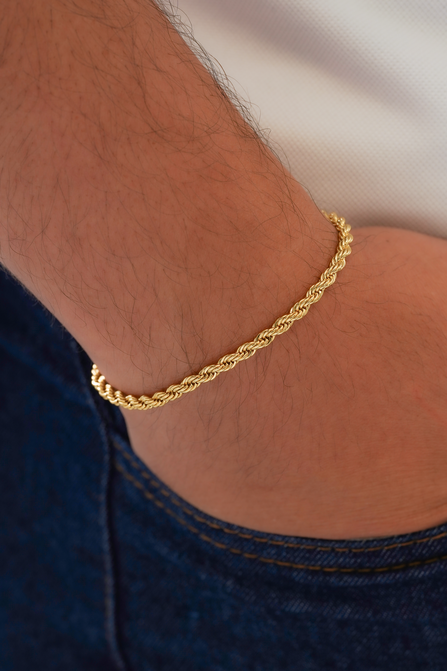 Pulsera Lazo 3 mm 19 Cms