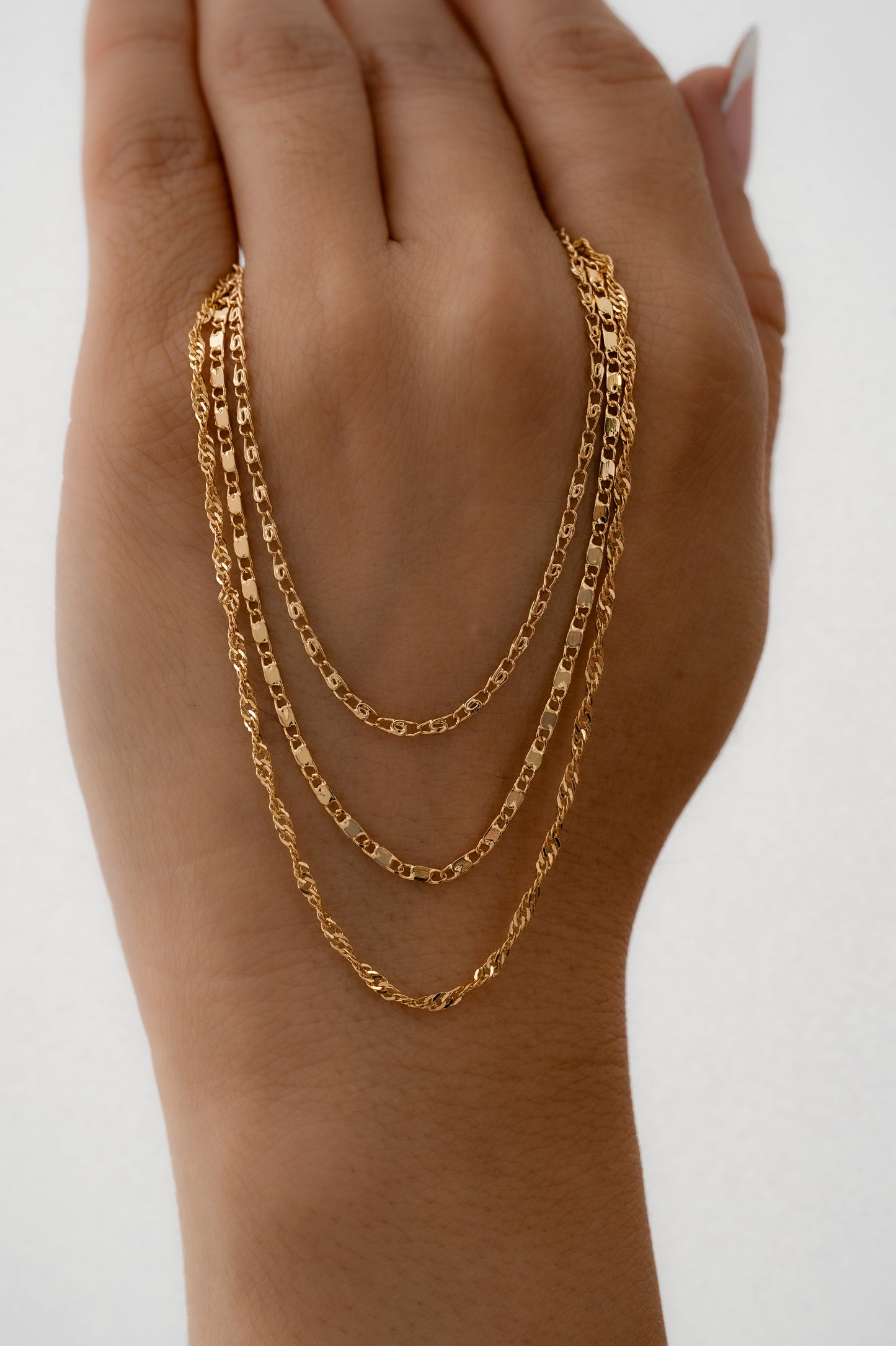 Cadena Singapur Punteras 45 Cms 1.5 mm