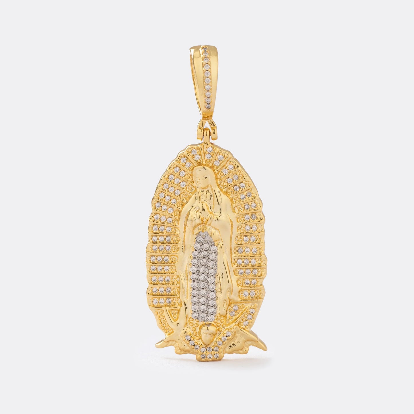 Dije Nuestra Señora de Guadalupe Circonias