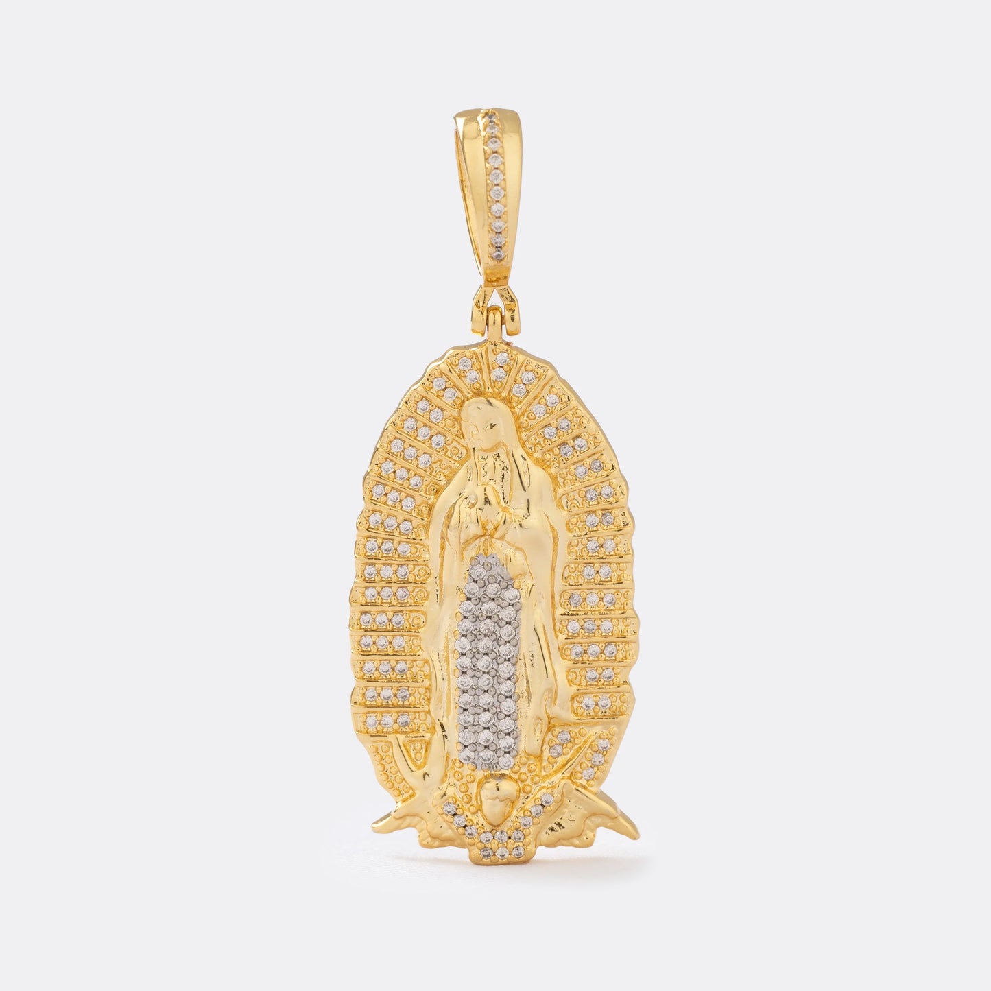 Dije Nuestra Señora de Guadalupe Circonias