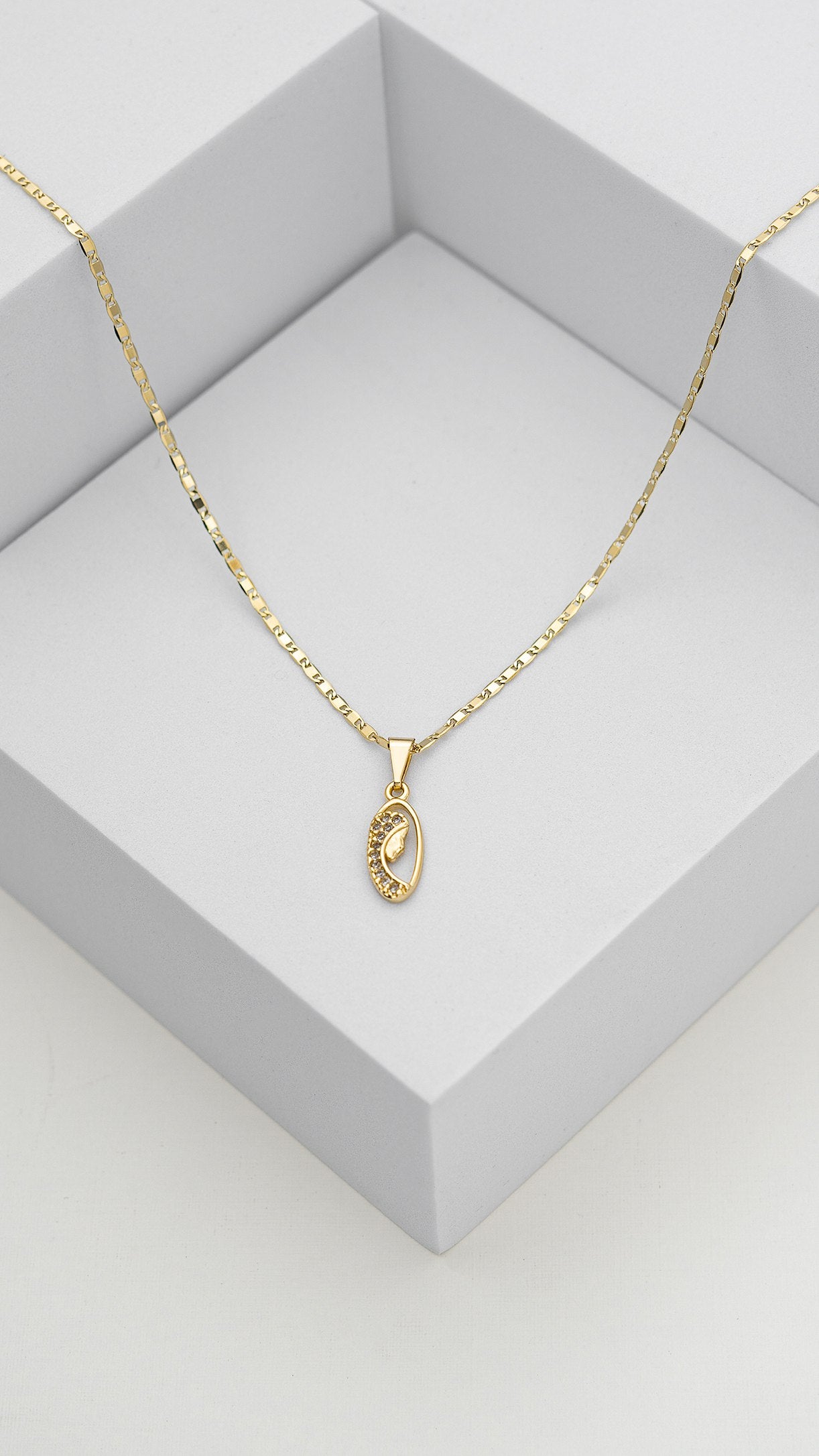 Combo Cadena Mujer 45cms Dije Niña Cristal – Accesorios Medellin