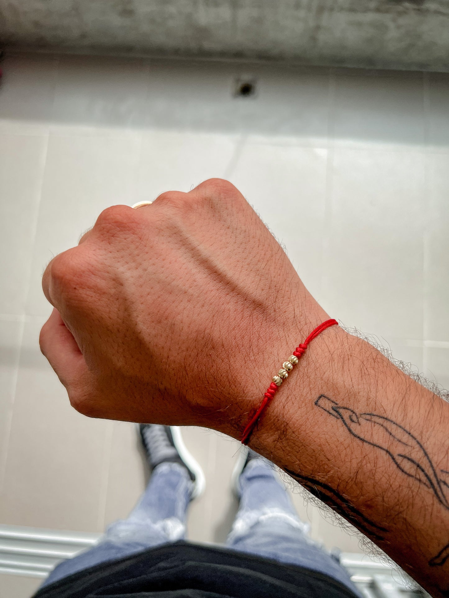Pulsera Hombre Balin italiano 4mm