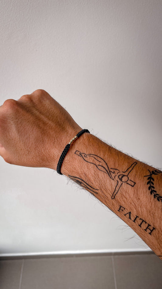 Pulsera Hombre Tejida Macramé 4mm
