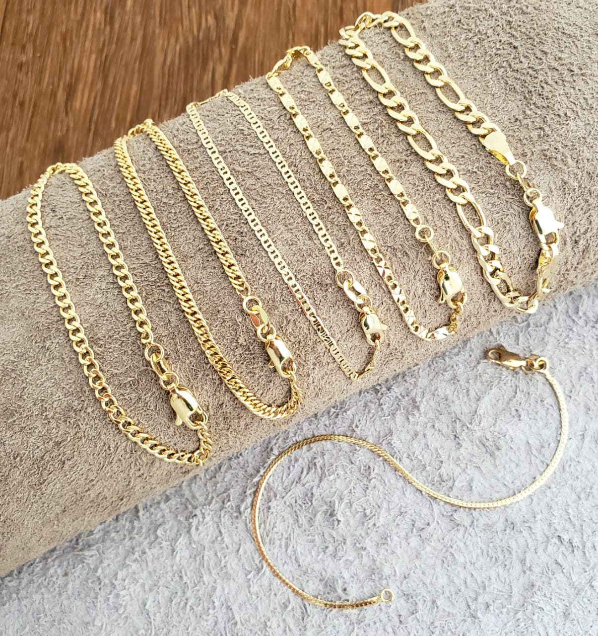 Pulsera Destellos 2.5 mm 16 Cms + Extensor