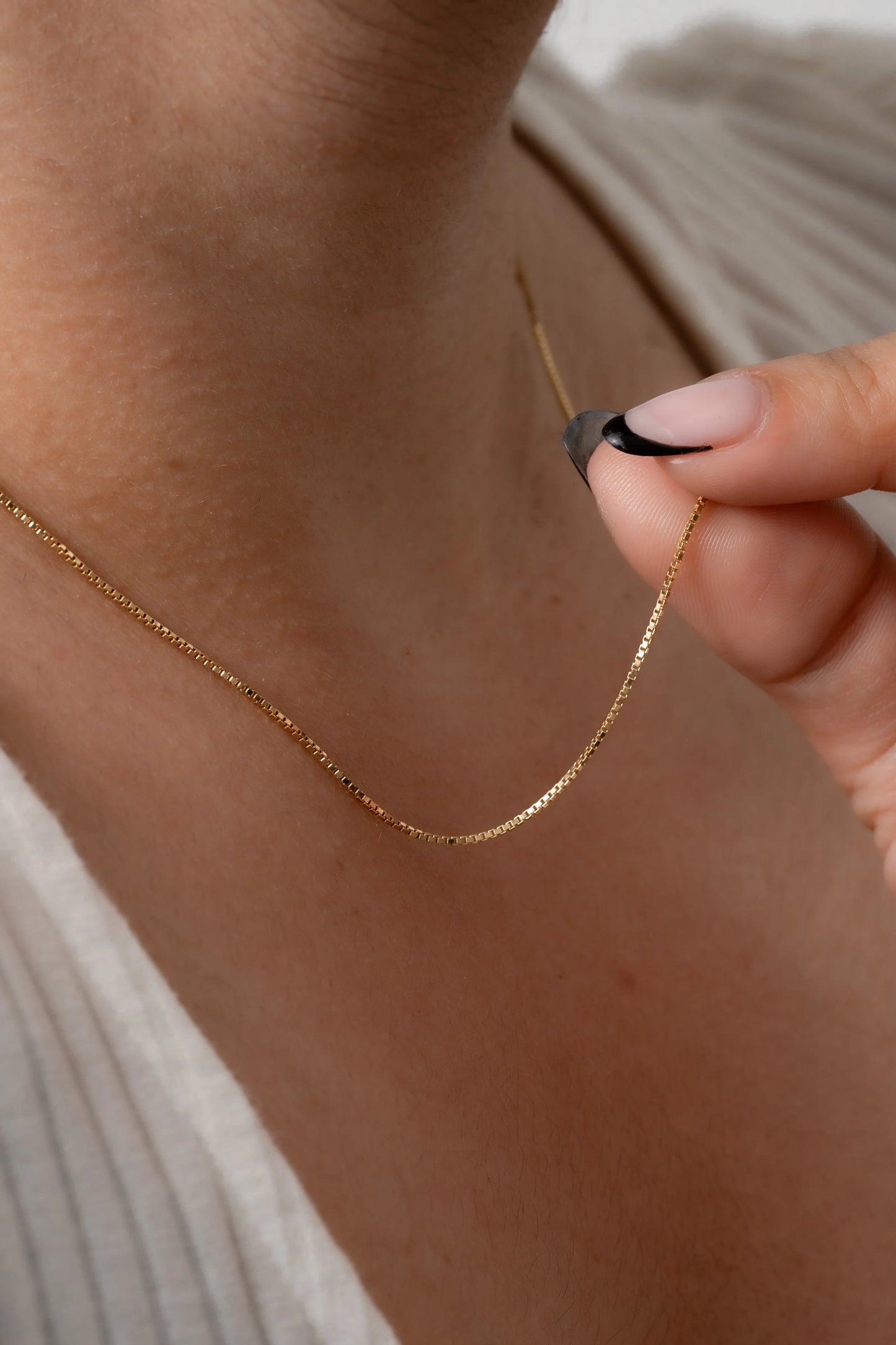 Cadena Veneciana IT 0.7 mm 45 Cms