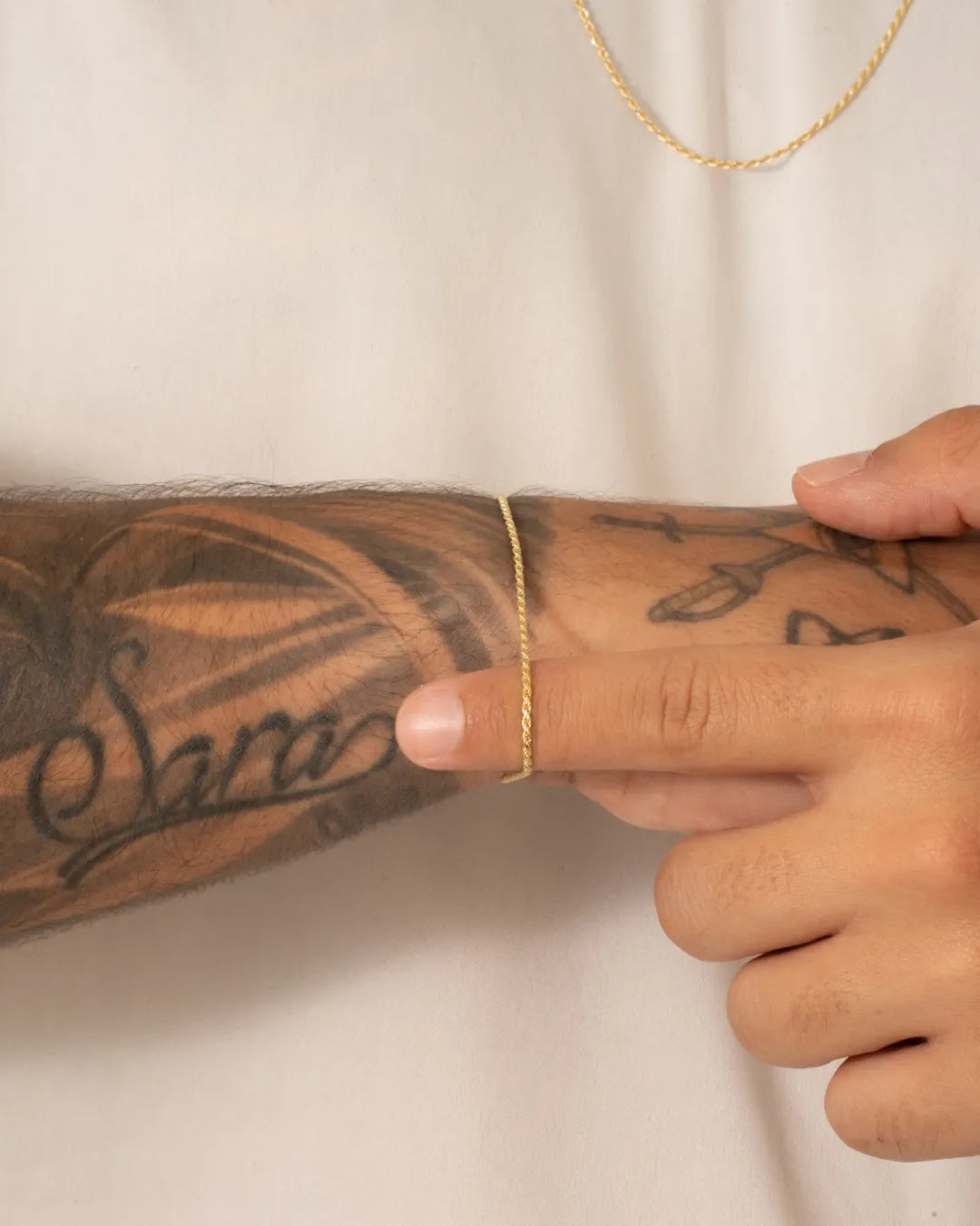 Pulsera Lazito IT 1.3 mm 19.5 Cms