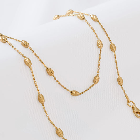 Cadena Militar Espaciada Ovalada Italy IT 65 Cms