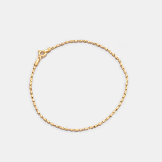 Pulsera Tube Gold IT 19.5 Cms