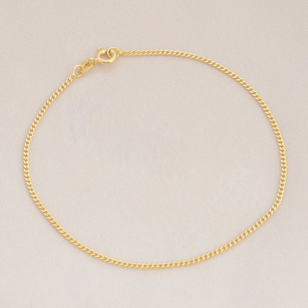 Pulsera Cubanita IT 1,5 mm 19.5 Cms