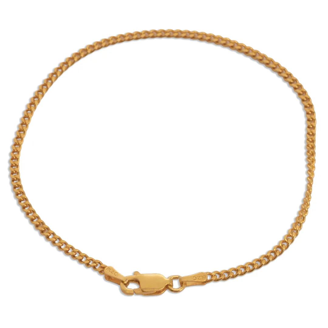 Pulsera Cubana Continua IT 2,3 mm 19 Cms