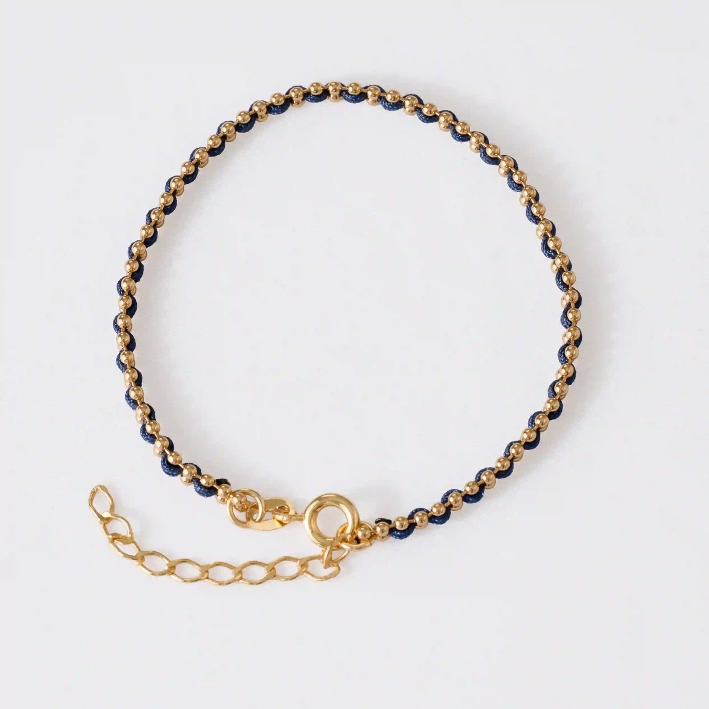 Pulsera Hilo Laminado 15 Cms + Extensor