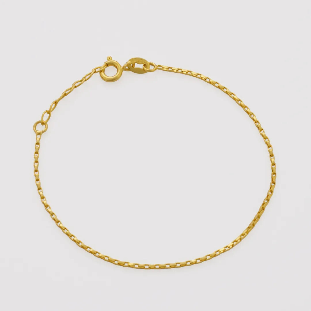 Pulsera Vintage 1.2 mm 16 Cms + Ext